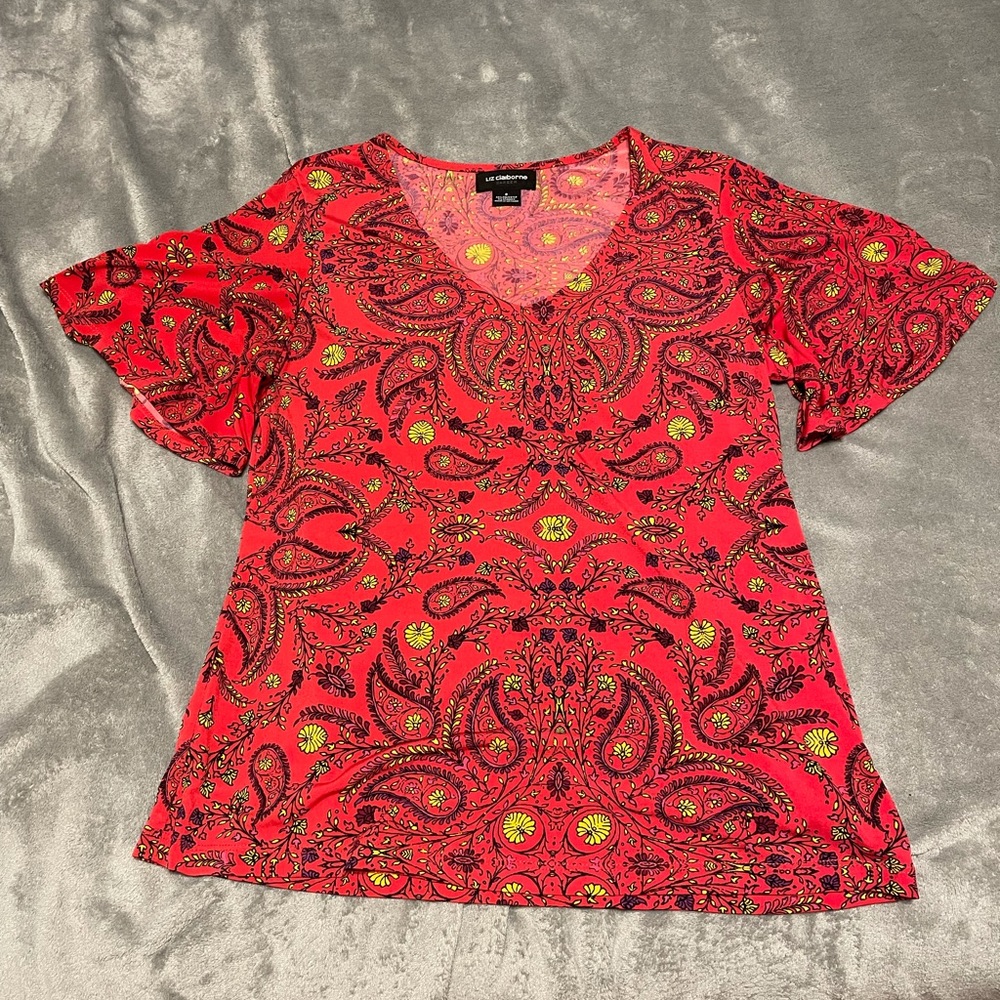 Women’s Liz Claiborne Patterned Top